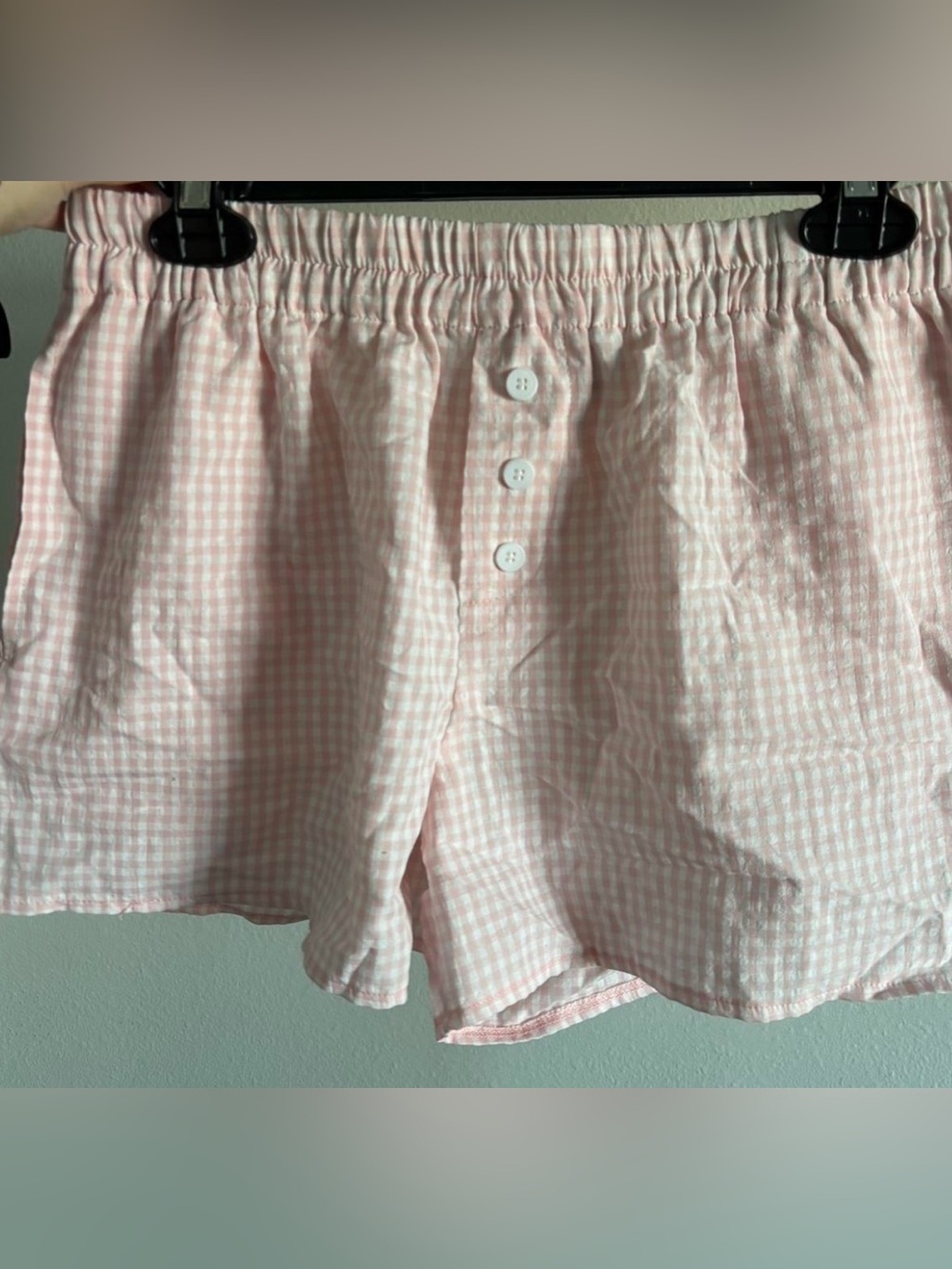 Beverly and Beck pink shorts from pacsun